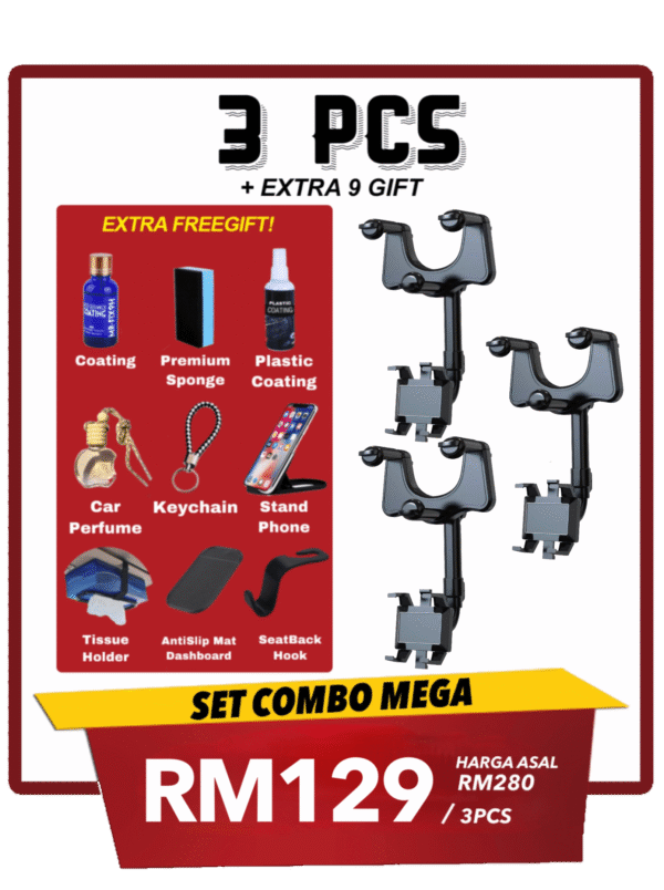 3 PCS Mirror Holder